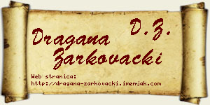Dragana Žarkovački vizit kartica